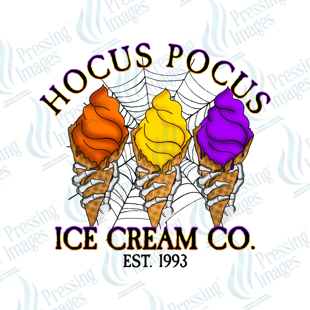 DTF 3193 Ice cream co. - Pressing Images