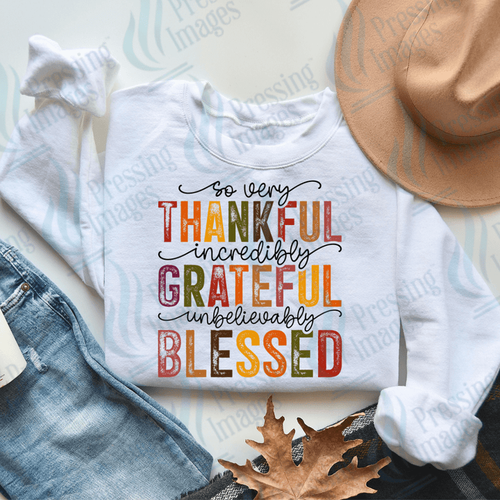 DTF 3194 Thankful - Pressing Images