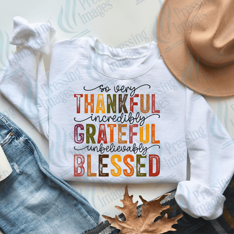 DTF 3194 Thankful - Pressing Images