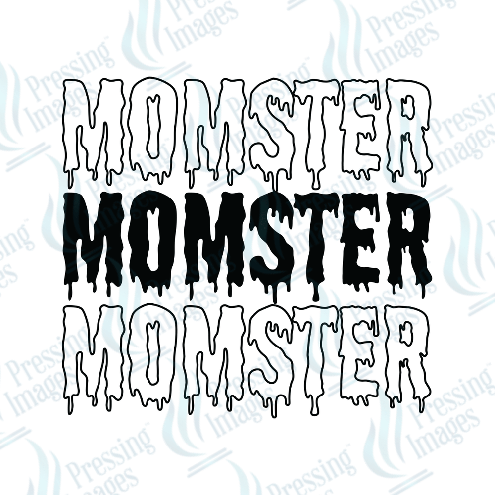 DTF 3199 Momster - Pressing Images