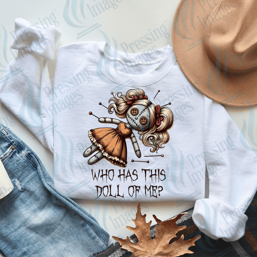 DTF 3201 Who has this doll of me - Pressing Images