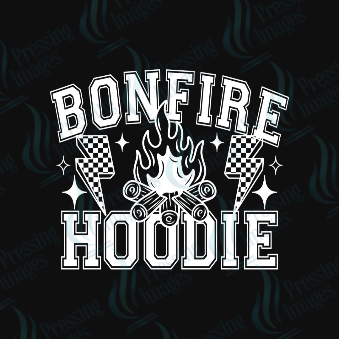 DTF 3203 Bonfire hoodie - Pressing Images