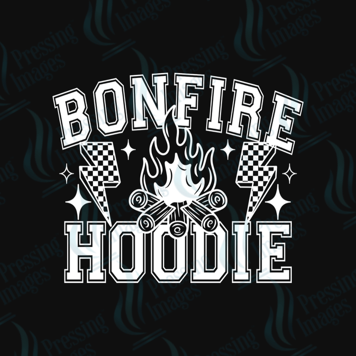 DTF 3203 Bonfire hoodie - Pressing Images
