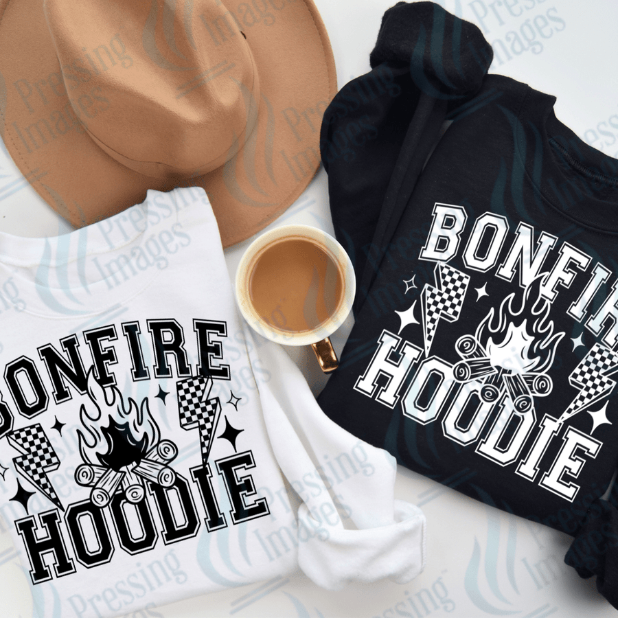 DTF 3203 Bonfire hoodie - Pressing Images