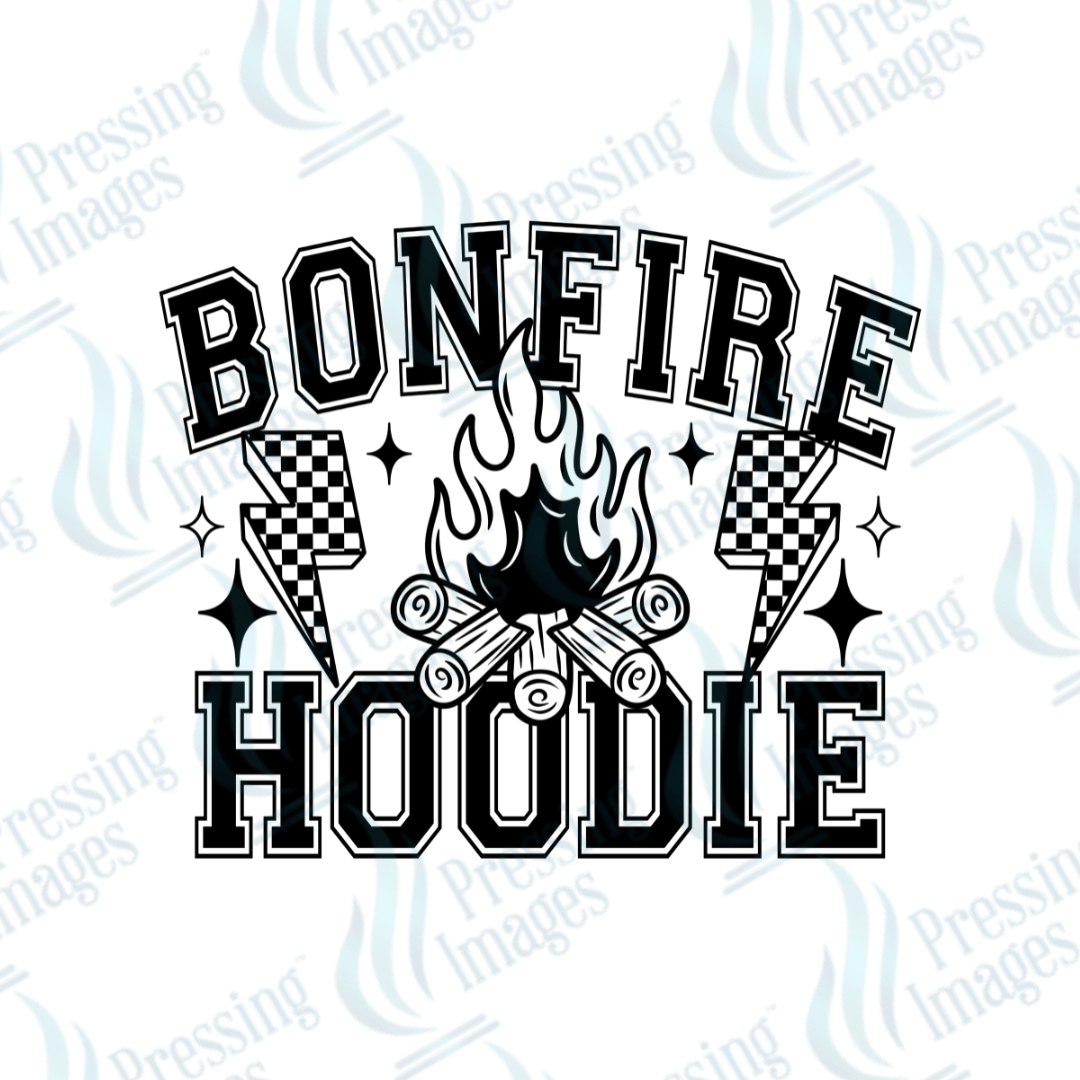 DTF 3203 Bonfire hoodie - Pressing Images