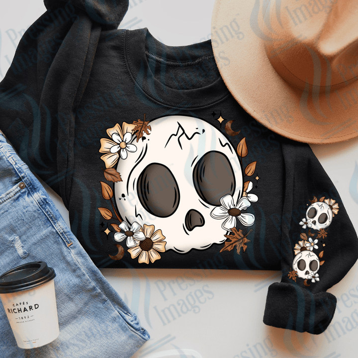 DTF 3217 Fall skellie - Pressing Images