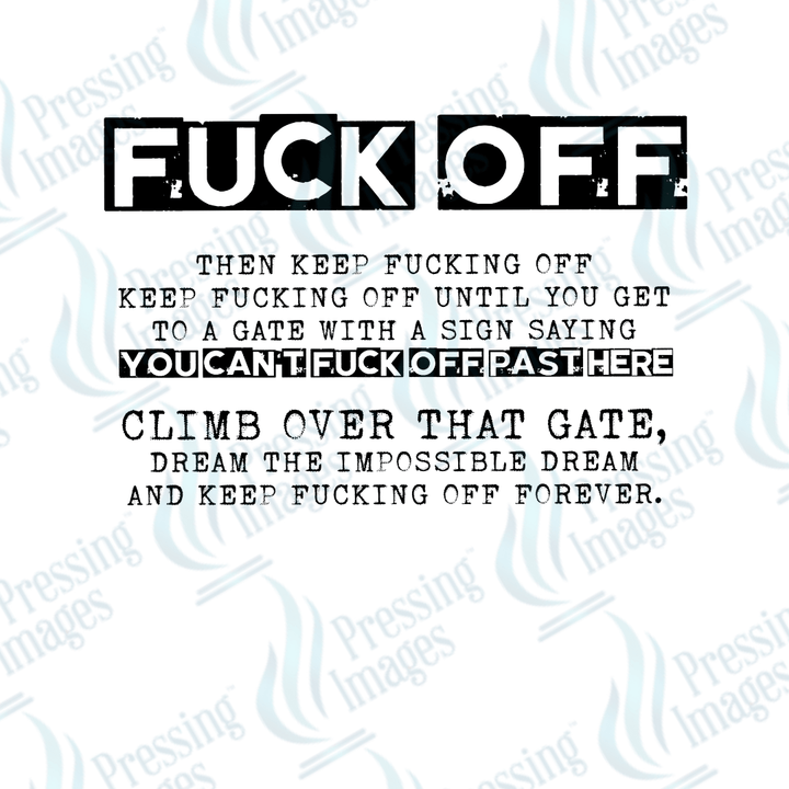 DTF 3219 F off - Pressing Images