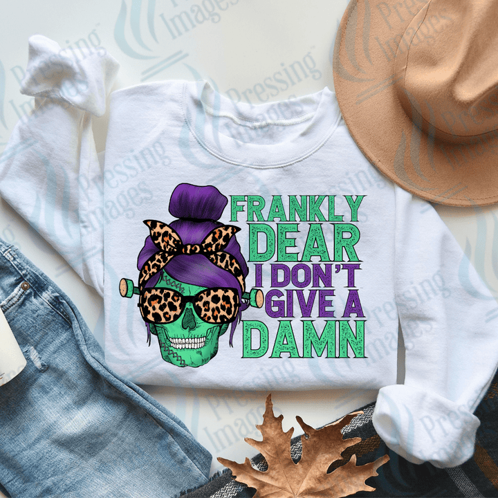 DTF 3222 Frankly dear I don't give a damn - Pressing Images