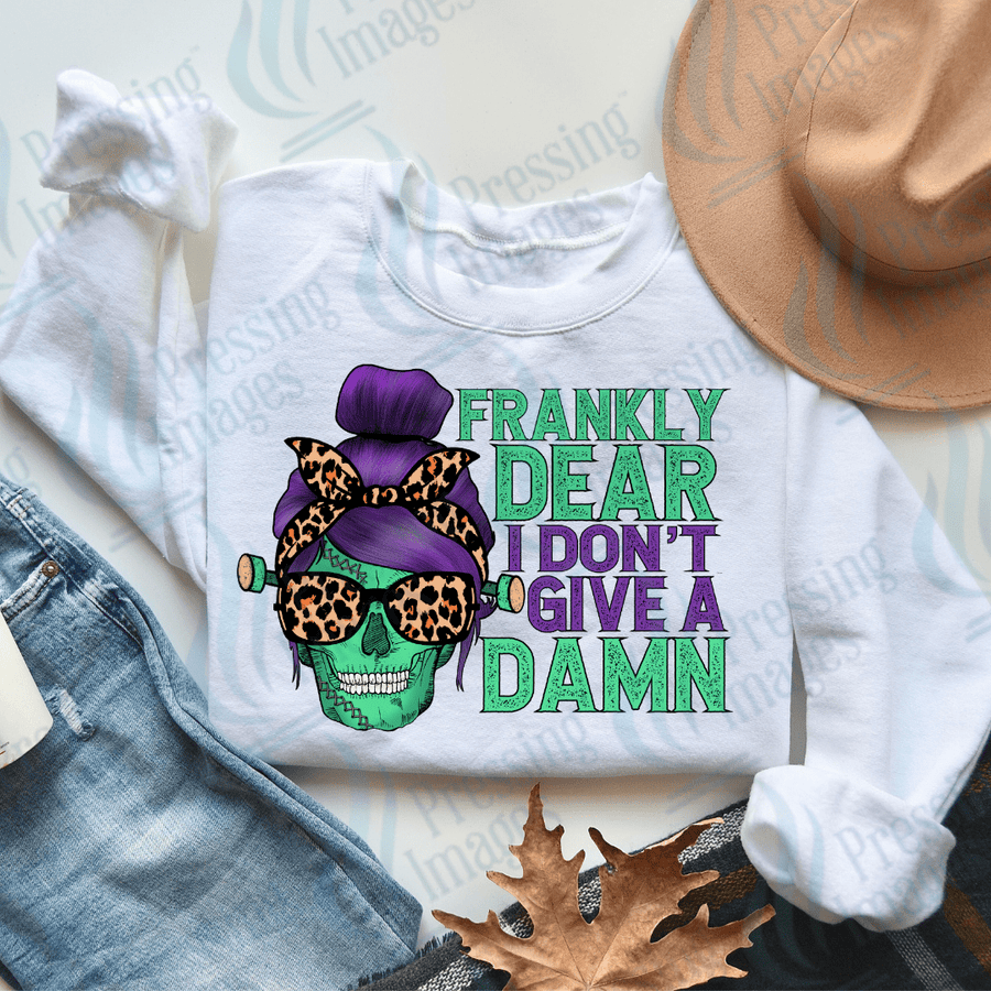 DTF 3222 Frankly dear I don't give a damn - Pressing Images