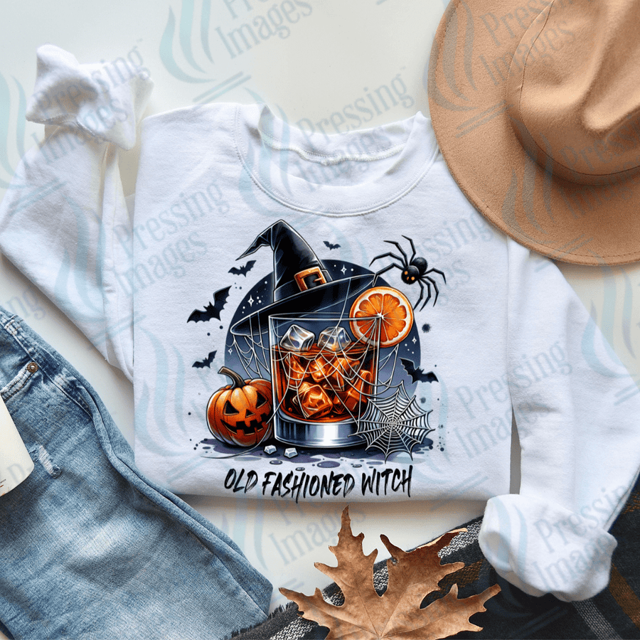 DTF 3227 Old fashioned witch - Pressing Images