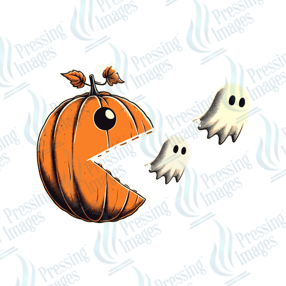 DTF 3228 Pac - ween - Pressing Images