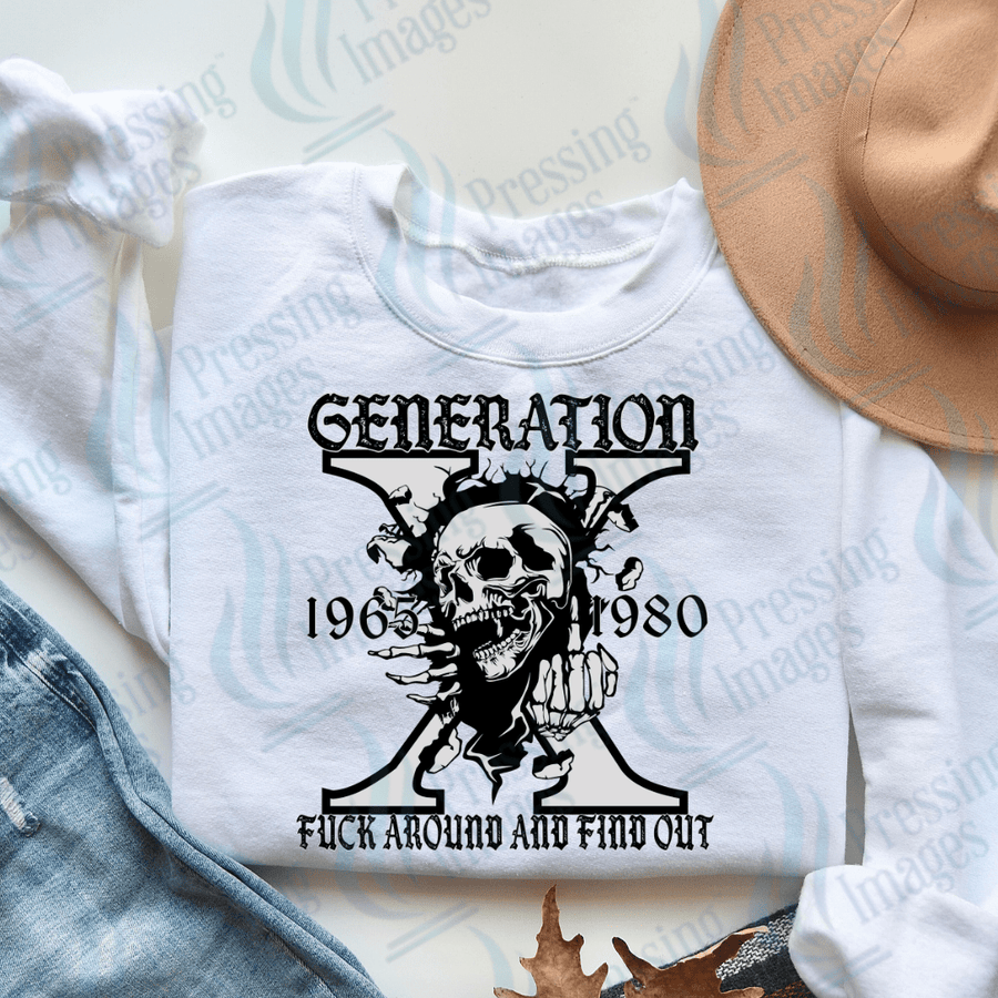 DTF 3241 Generation X - Pressing Images