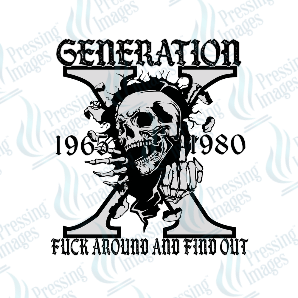 DTF 3241 Generation X - Pressing Images