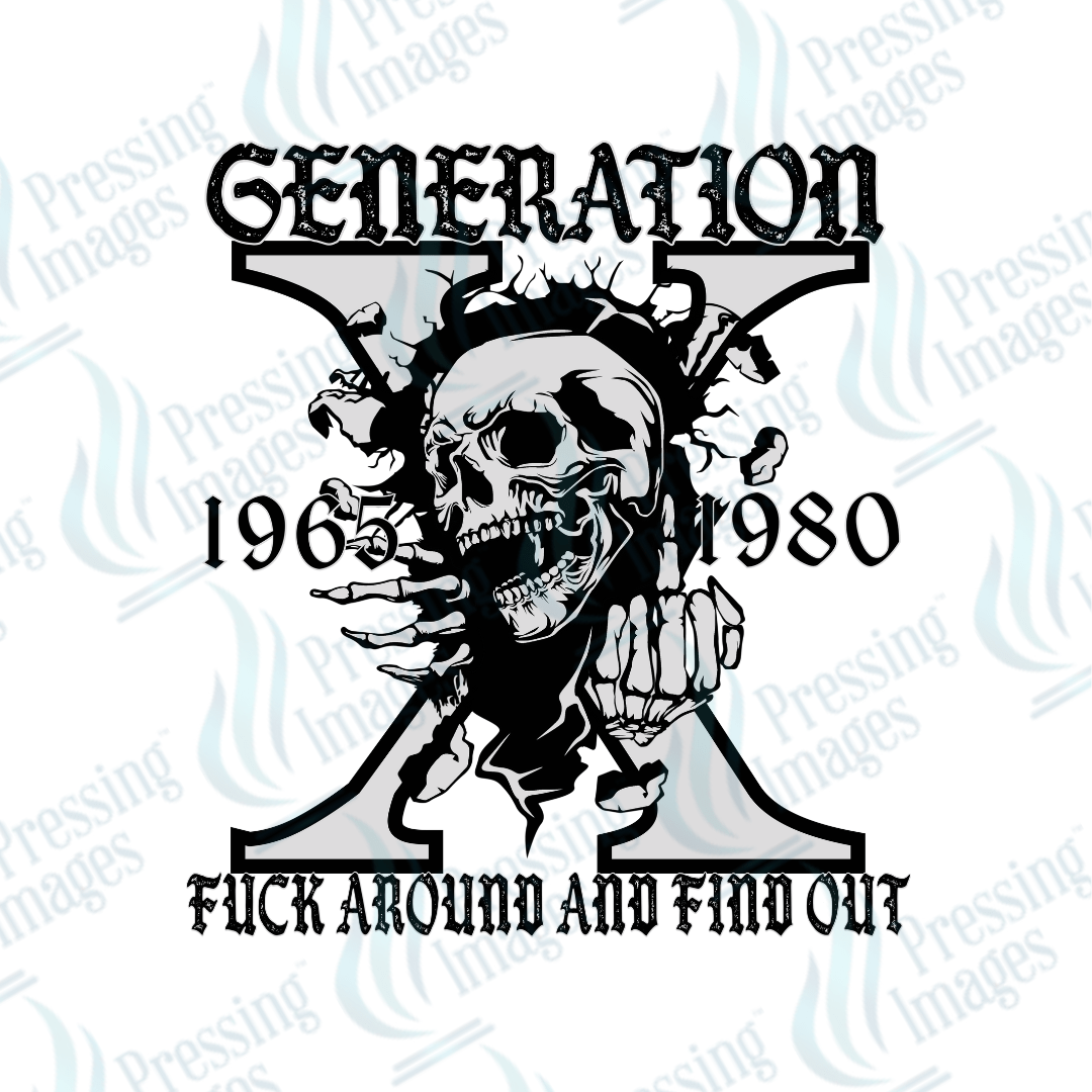 DTF 3241 Generation X - Pressing Images