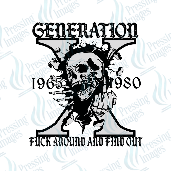 DTF 3241 Generation X - Pressing Images