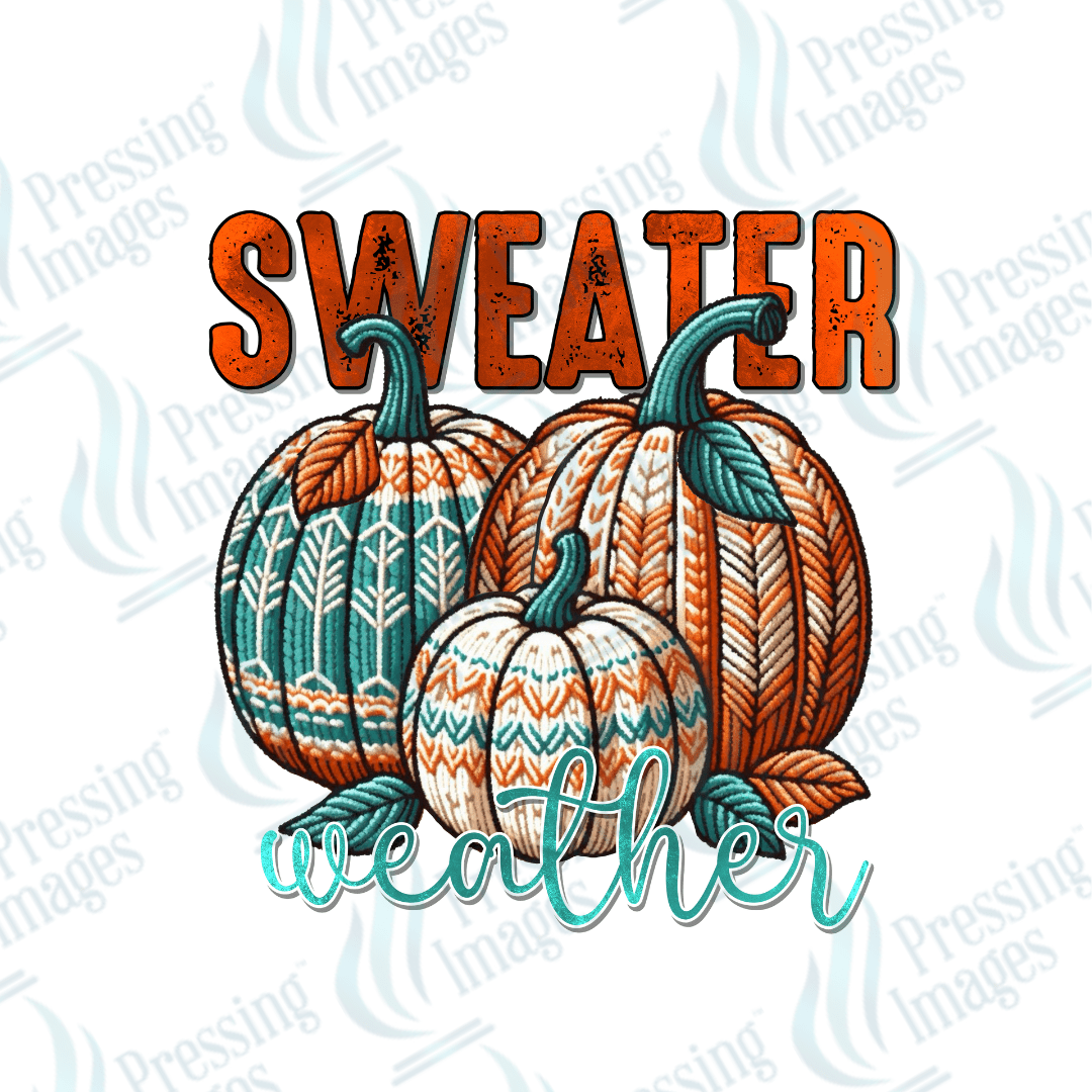 DTF 3243 Sweater weather - Pressing Images