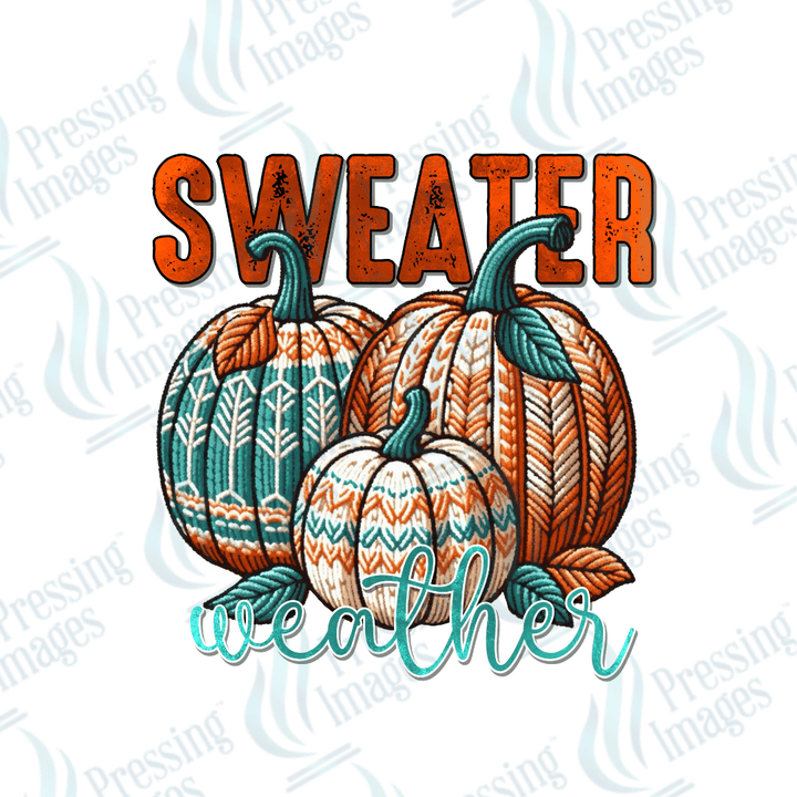 DTF 3243 Sweater weather - Pressing Images