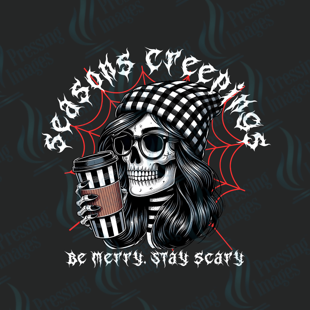 DTF 3250 Season's creepings - Pressing Images