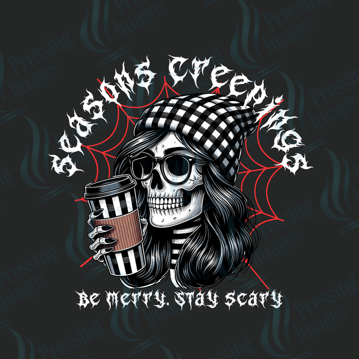 DTF 3250 Season's creepings - Pressing Images