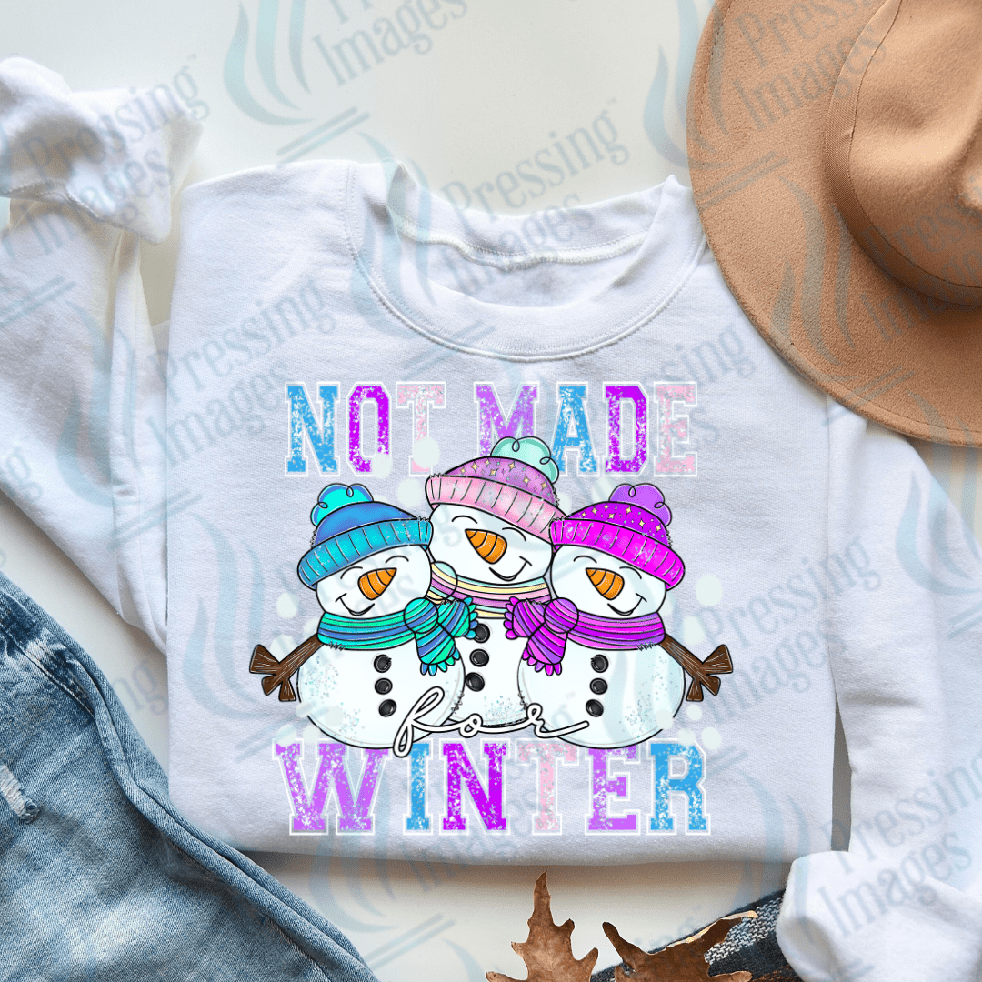 DTF 3260 Not made for winter - Pressing Images