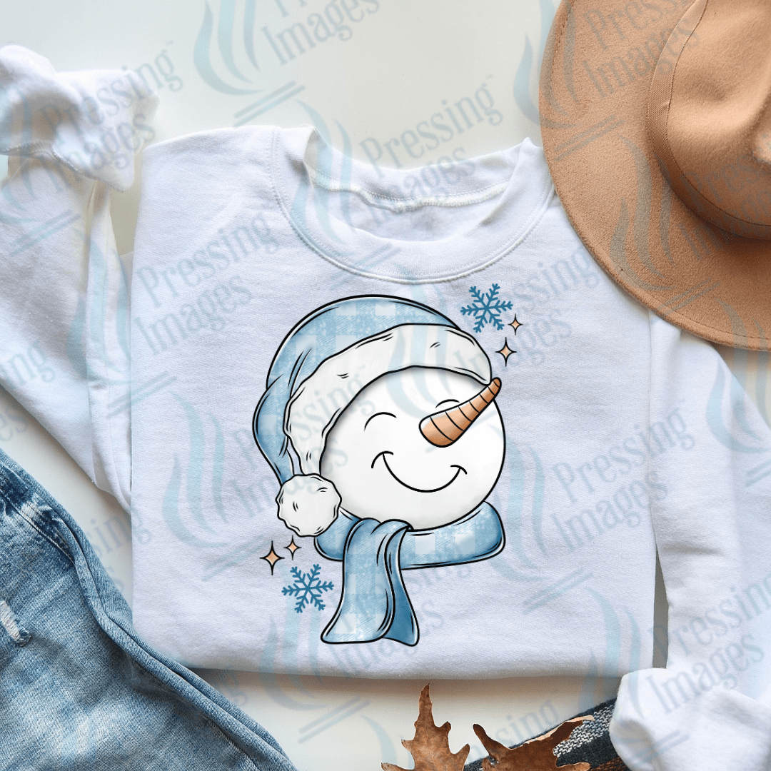 DTF 3267 Snowman - Pressing Images