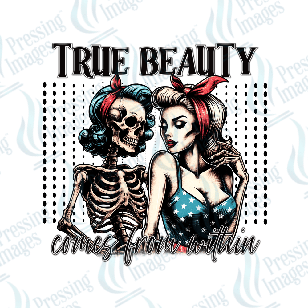 DTF 3271 True beauty - Pressing Images