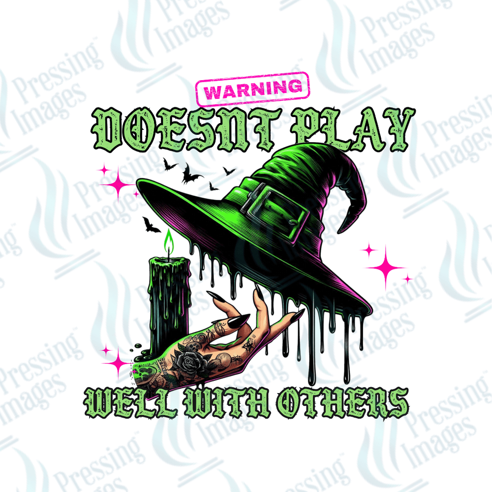 DTF 3285 Warning doesn't play well with others - Pressing Images