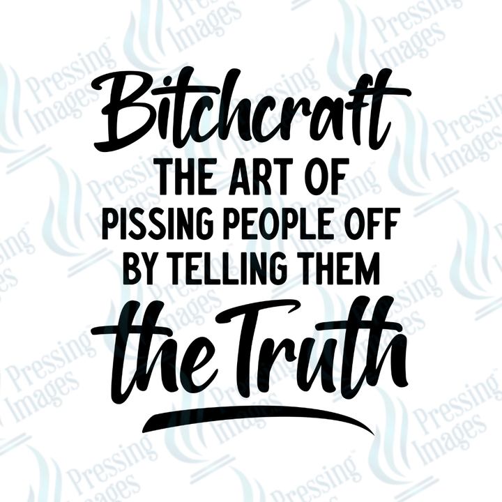 DTF 3287 Bitchcraft - Pressing Images