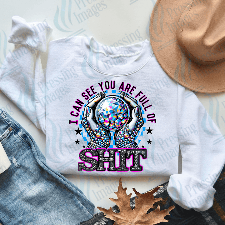 DTF 3292 I can see your full of shit - Pressing Images