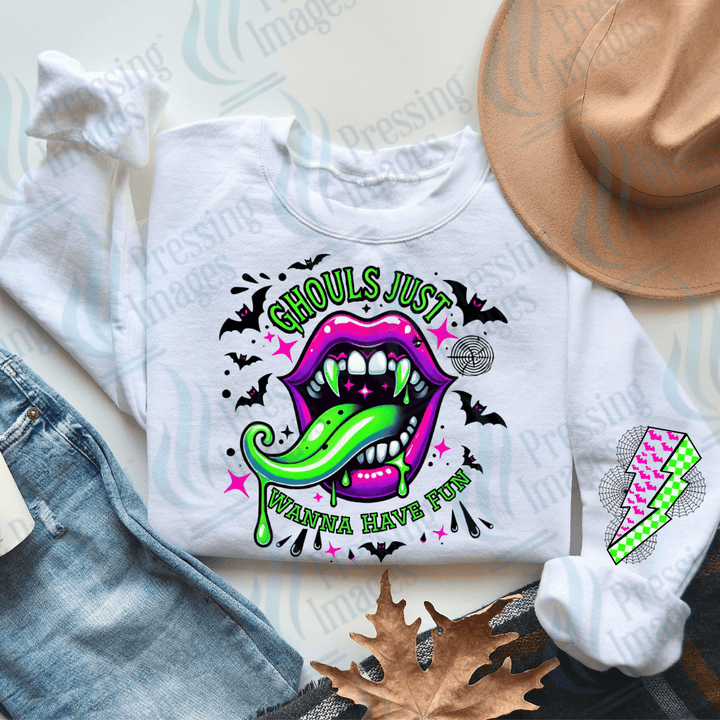 DTF 3295 Ghouls just wanna have fun - Pressing Images