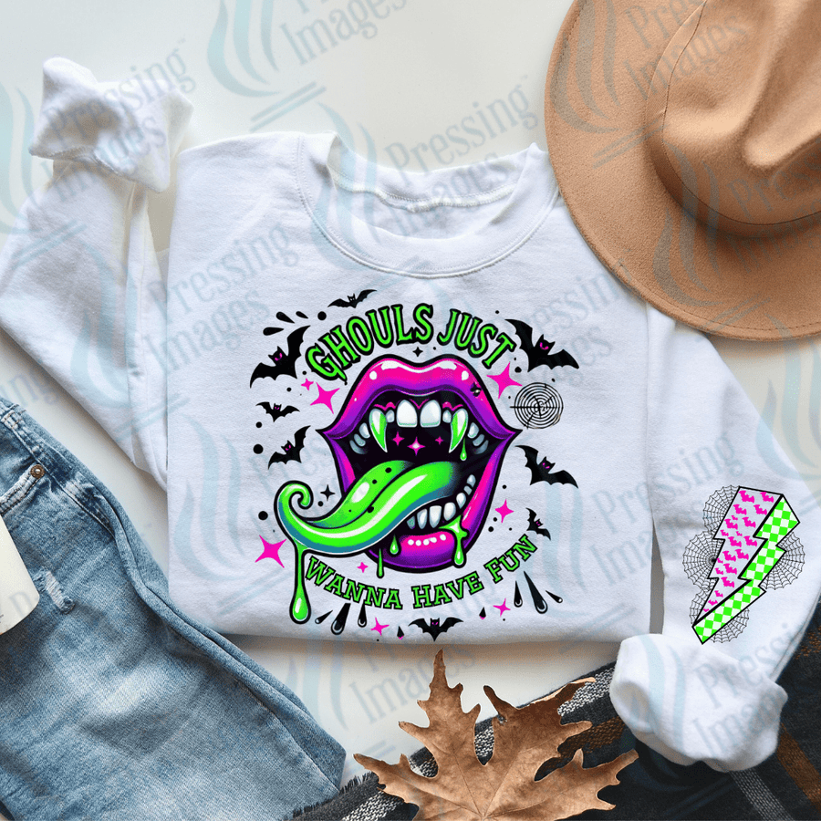 DTF 3295 Ghouls just wanna have fun - Pressing Images