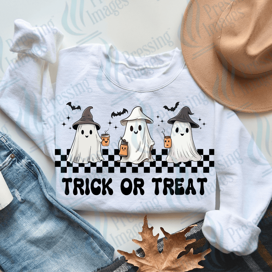 DTF 3296 Trick or treat - Pressing Images