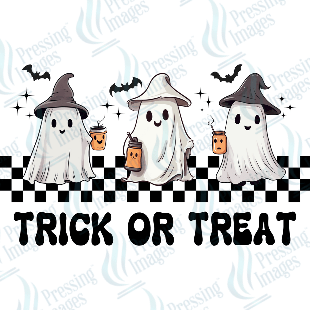 DTF 3296 Trick or treat - Pressing Images