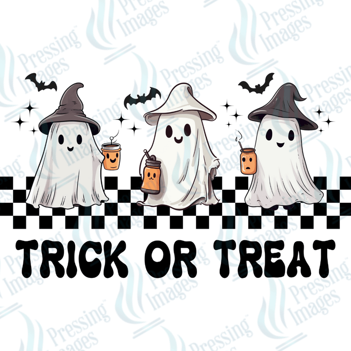 DTF 3296 Trick or treat - Pressing Images