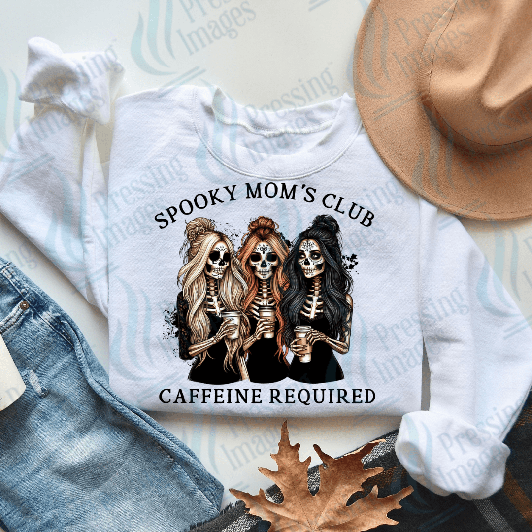 DTF 3302 Spooky mom's club - Pressing Images
