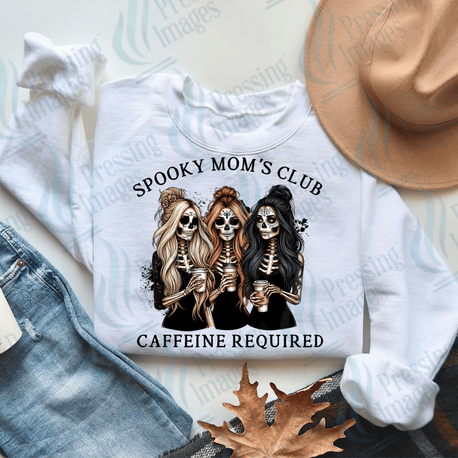 DTF 3302 Spooky mom's club - Pressing Images