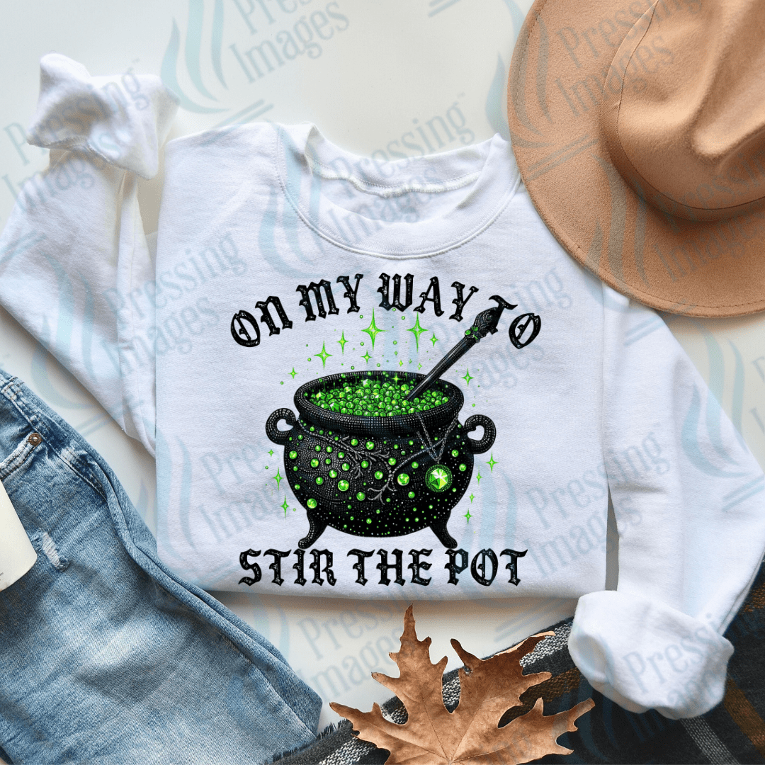 DTF 3306 On my way to stir the pot - Pressing Images