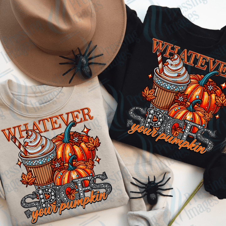 DTF 3312 Whatever spices your pumpkin - Pressing Images