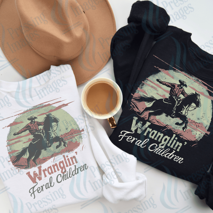 DTF 3314 Wranglin feral children - Pressing Images