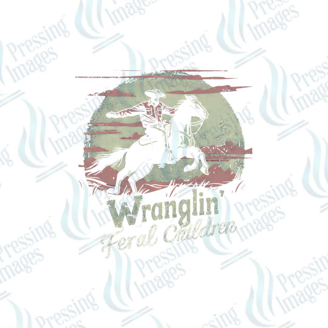 DTF 3314 Wranglin feral children - Pressing Images