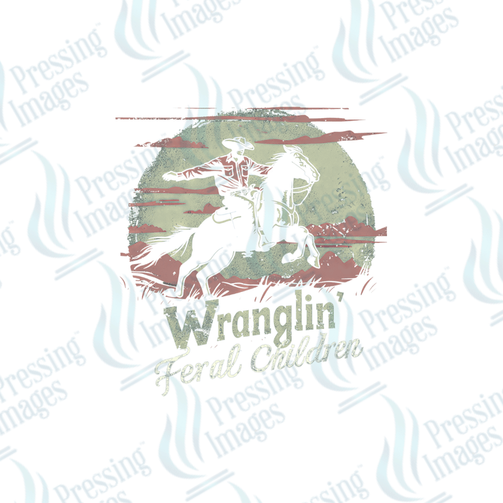 DTF 3314 Wranglin feral children - Pressing Images