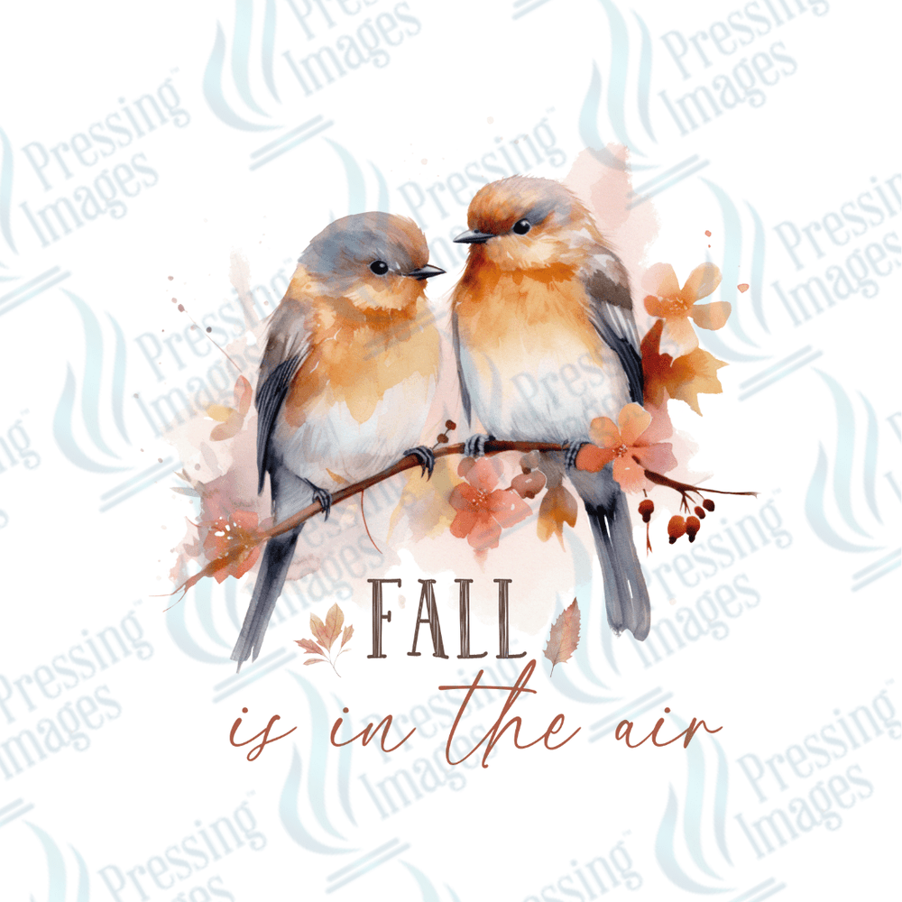 DTF 3320 Fall birds - Pressing Images