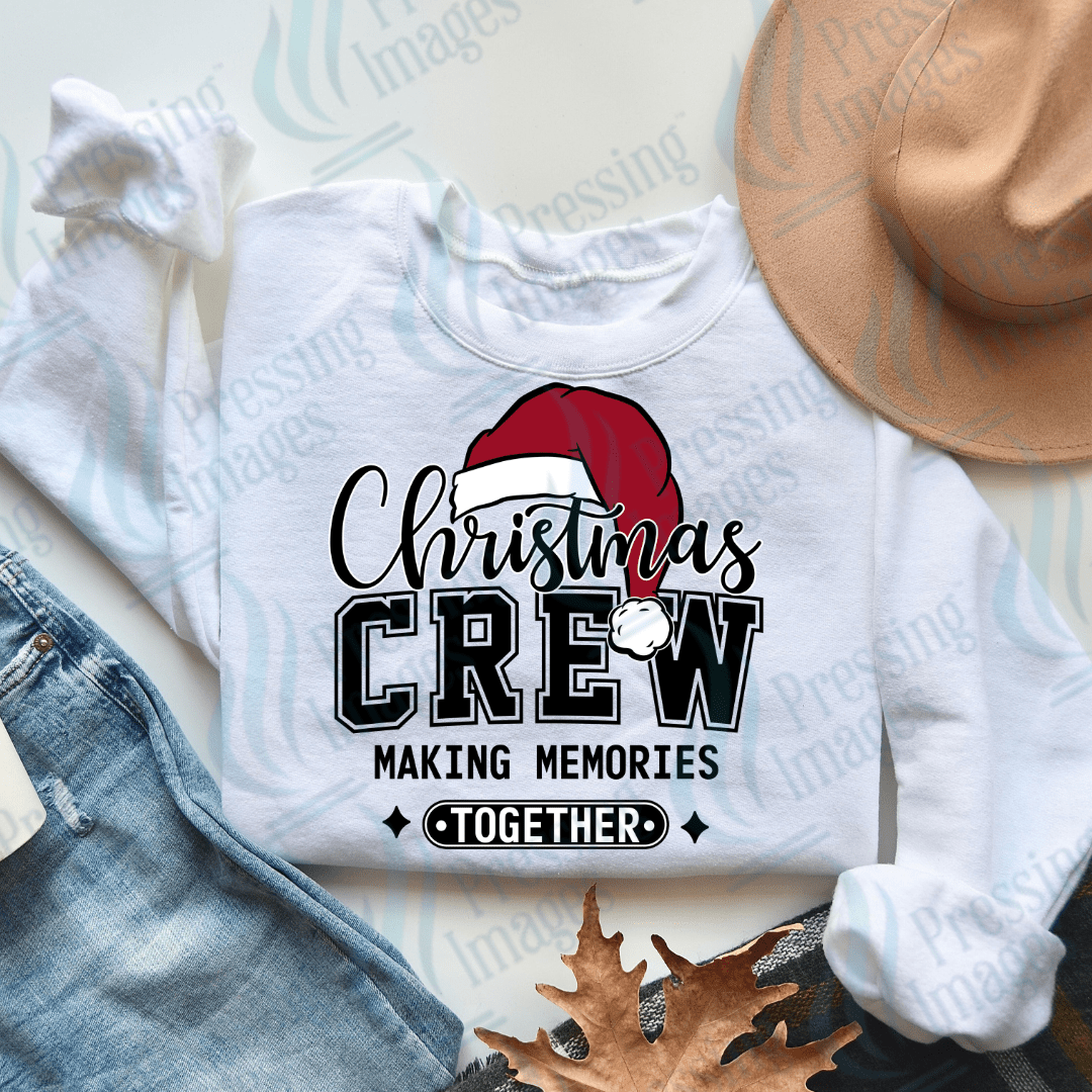 DTF 3329 Christmas crew - Pressing Images