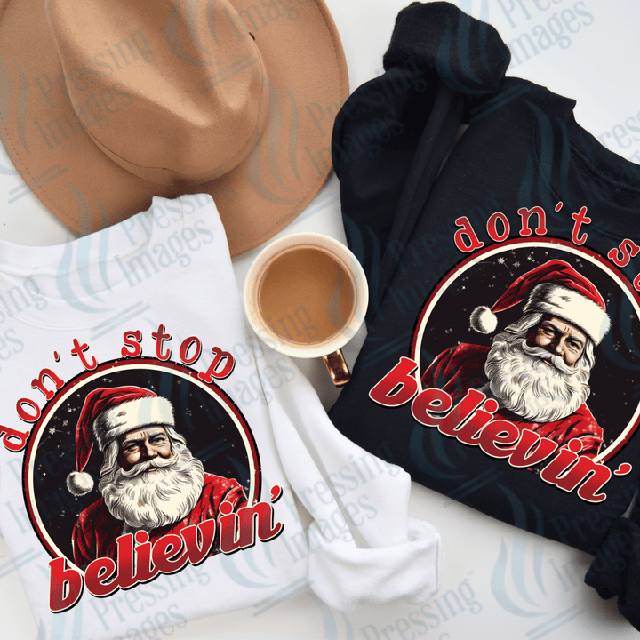 DTF 3332 don't stop believing - Pressing Images