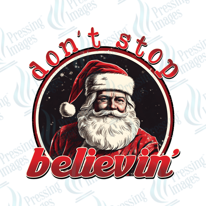 DTF 3332 don't stop believing - Pressing Images