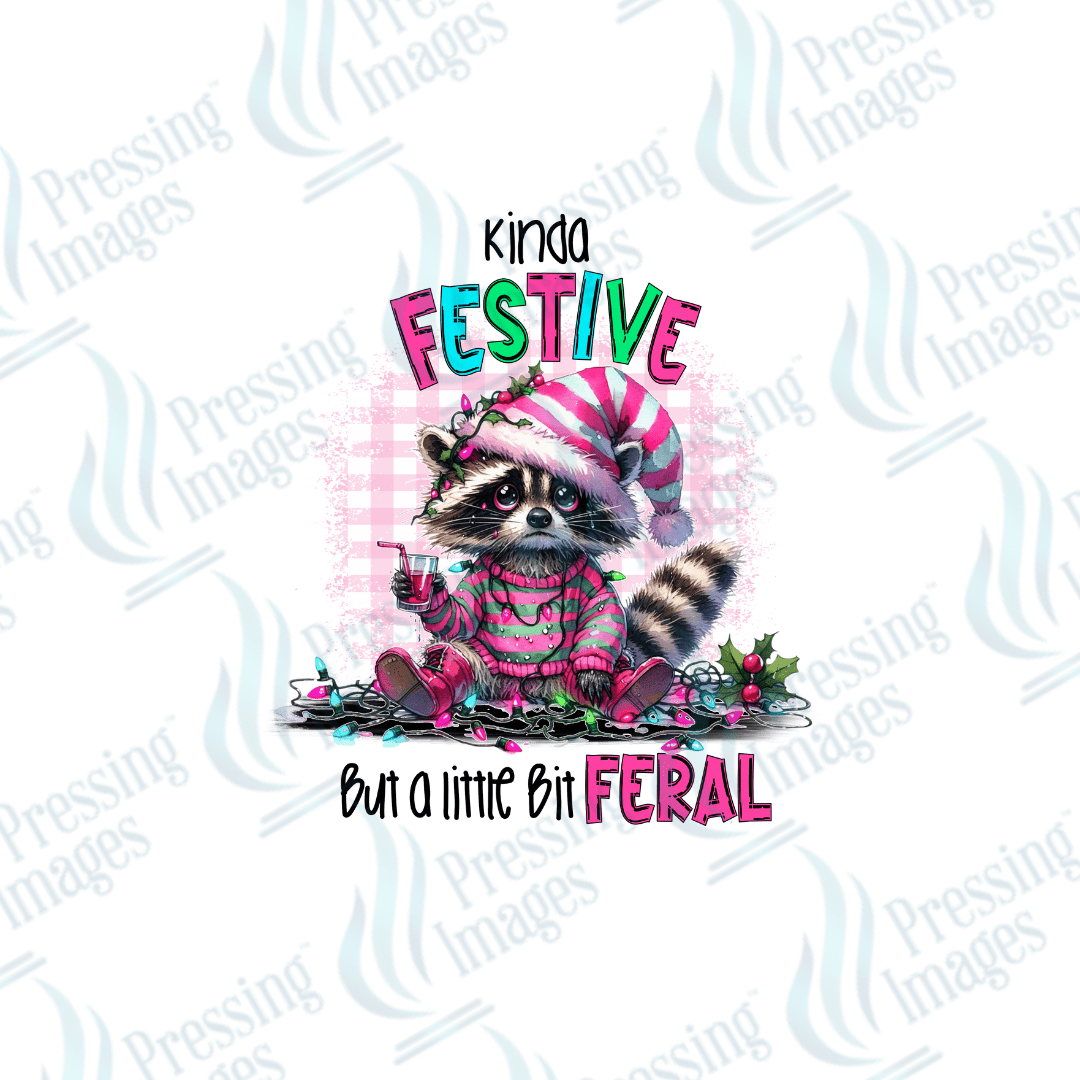 DTF 3366 Kinda Feastive - Pressing Images