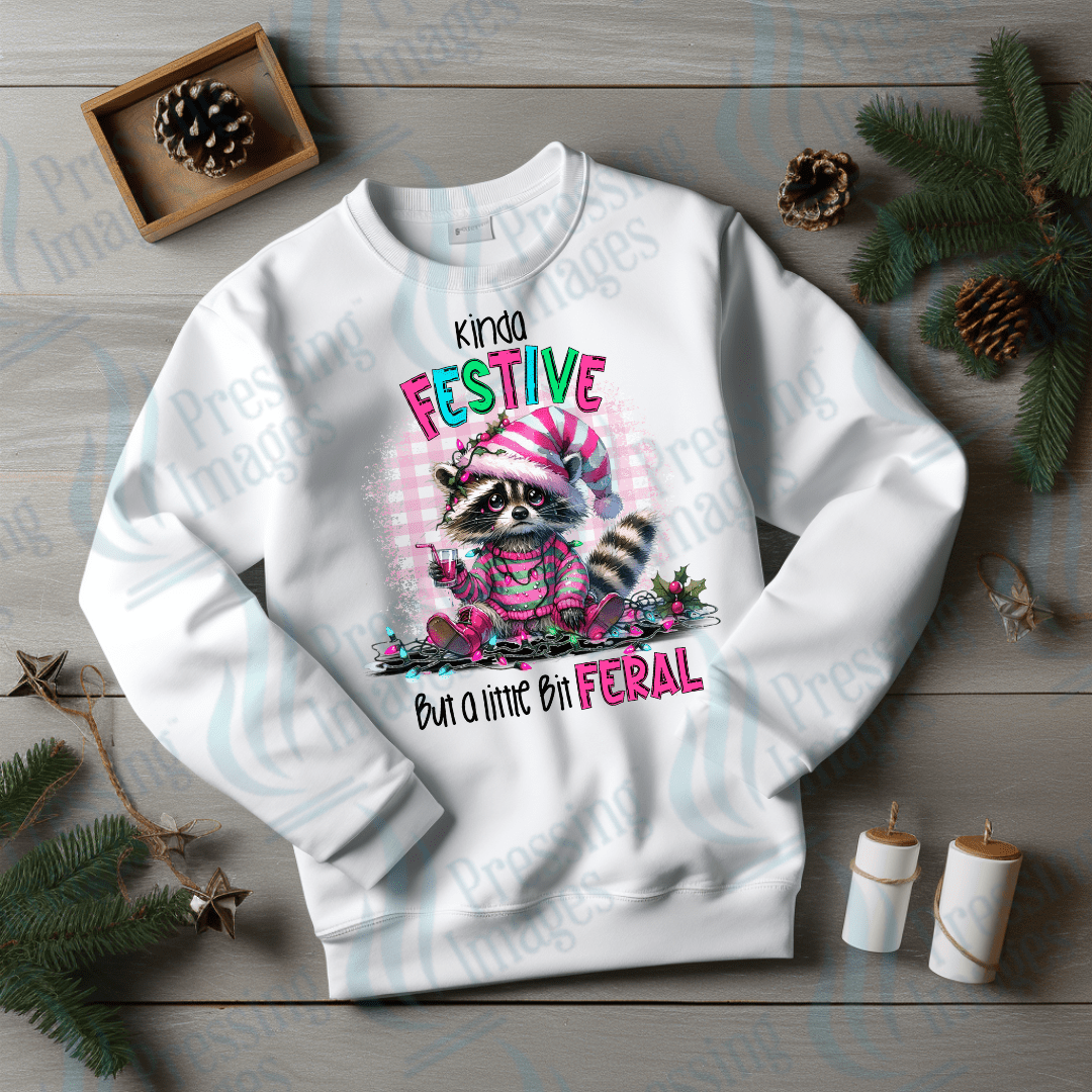 DTF 3366 Kinda Feastive - Pressing Images