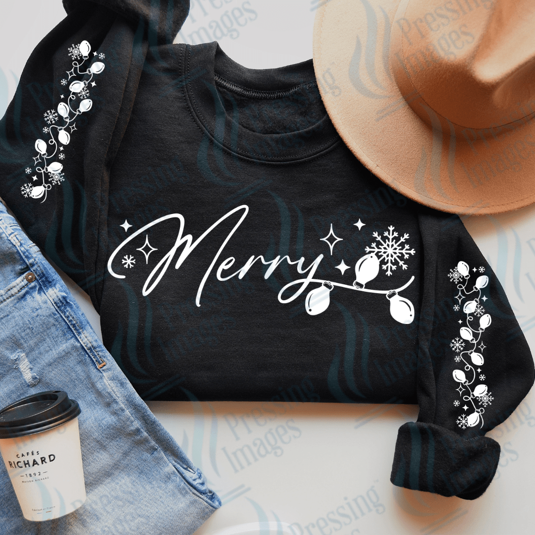 DTF 3373 Merry Lights - Pressing Images