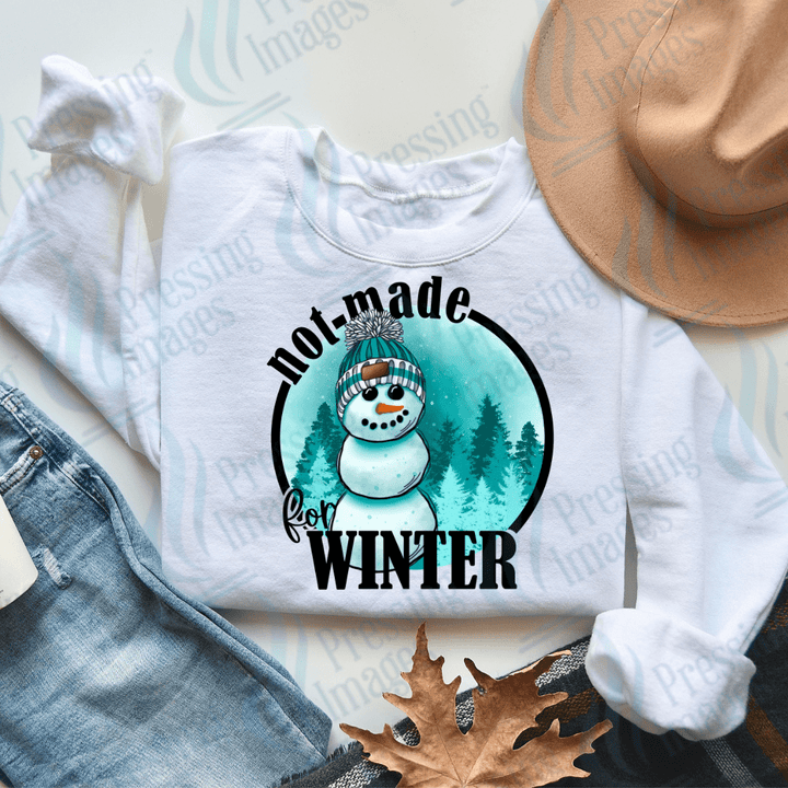 DTF 3375 Not made for winter - Pressing Images