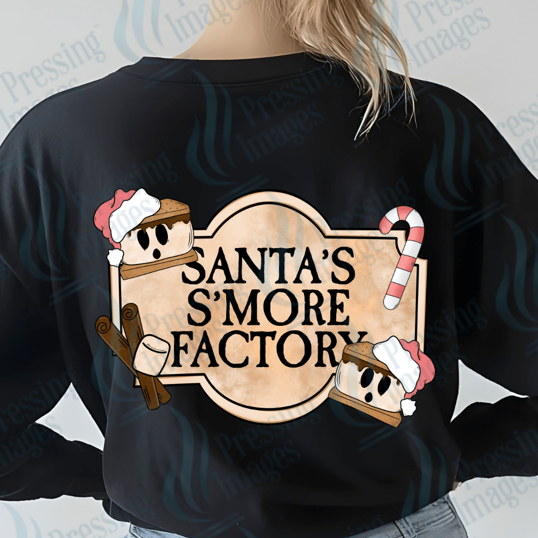 DTF 3380 Santas s'more factory - Pressing Images